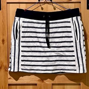 Jones New York Drawstring Terrycloth Skort Size XL